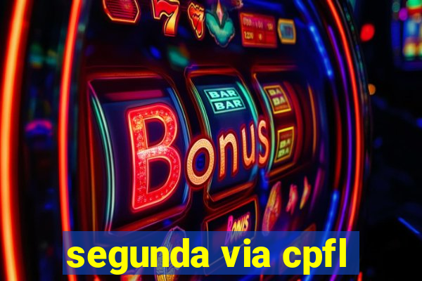 segunda via cpfl